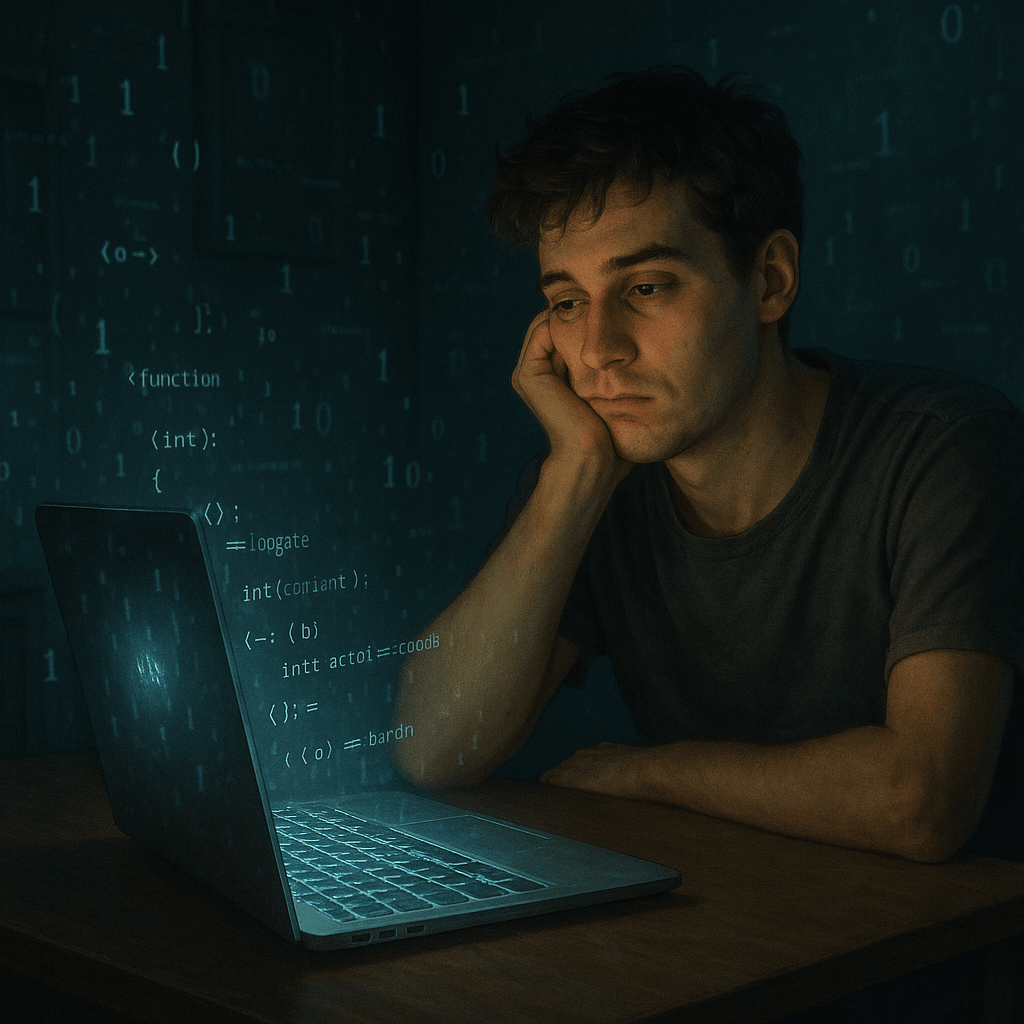 Letting AI do the work for you might feel easy, but it slowly takes you out of the learning process