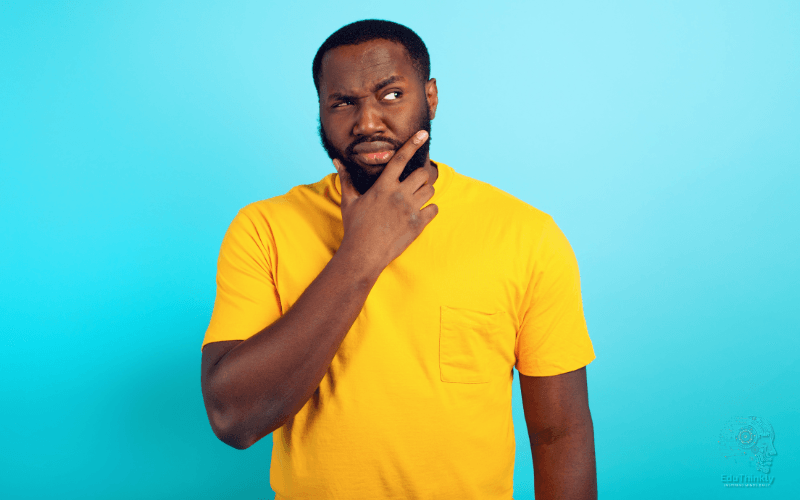 A typical reaction when hearing ‘I could care less’ for the first time.