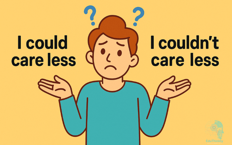 Why Americans Say ‘I Could Care Less’ When They Actually Mean The Opposite