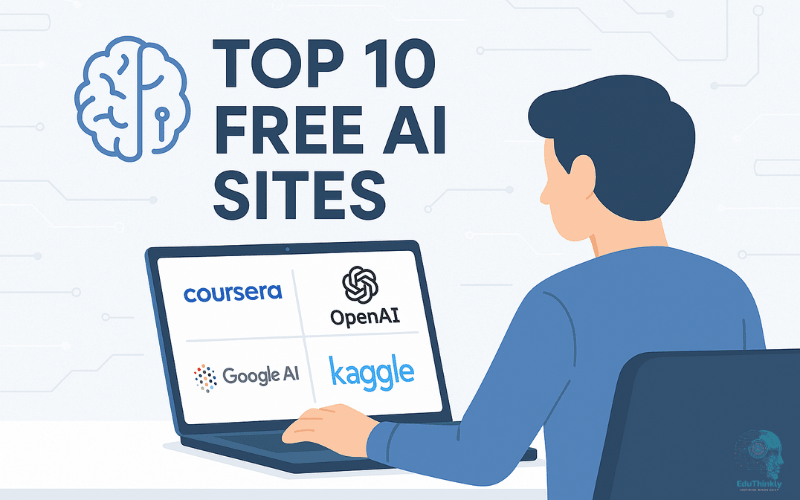 Top 10 Free Websites to Learn AI in 2025